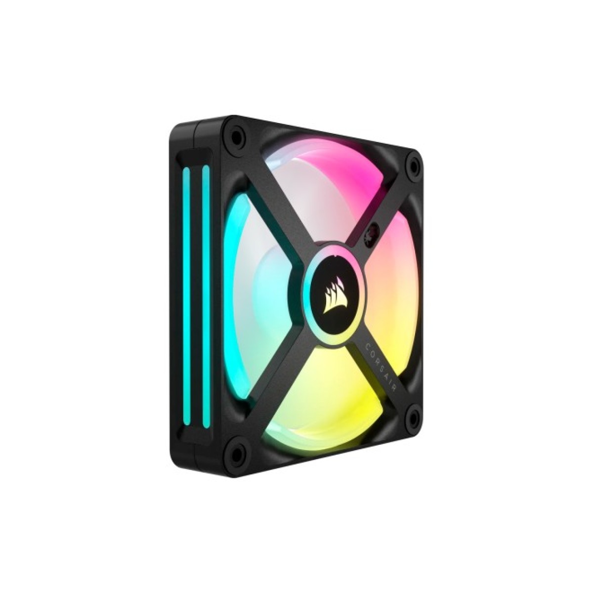 Кулер до корпусу Corsair iCUE Link QX120 RGB PWM PC Fans Starter Kit with iCUE Link System Hub (CO-9051002-WW) 98_98.jpg - фото 2