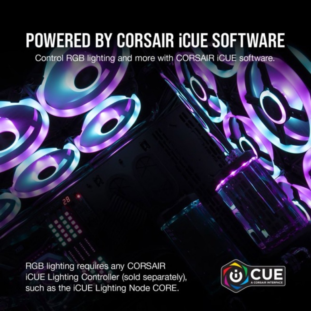 Кулер для корпуса Corsair iCUE QL140 RGB (CO-9050105-WW) 98_98.jpg - фото 2