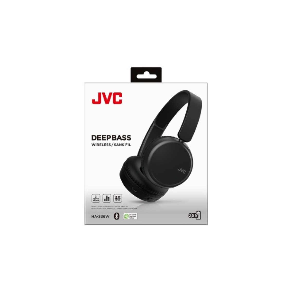 Навушники JVC HA-S36W Black (HA-S36W-B-U) 98_98.jpg - фото 5