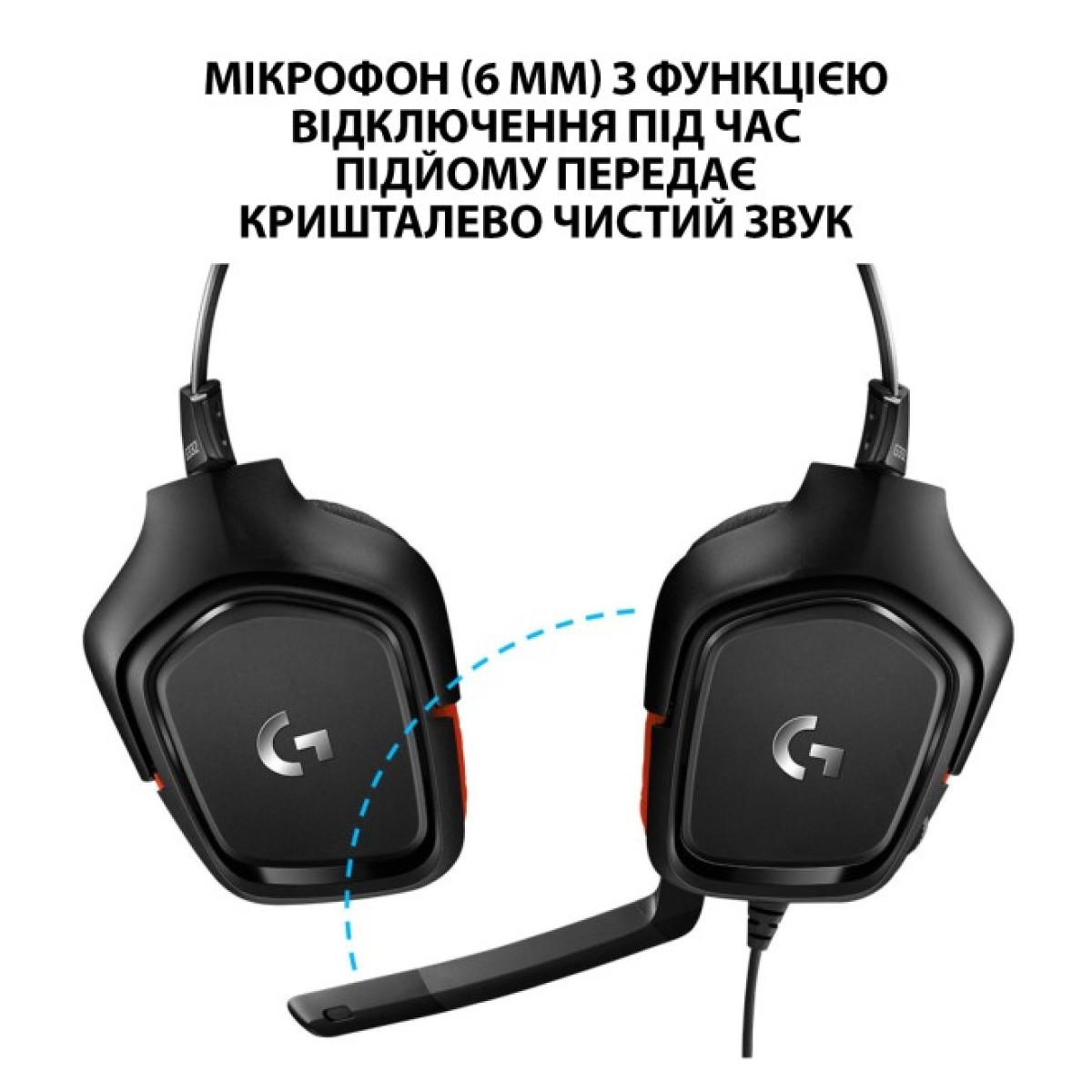 Наушники Logitech G332 Wired Gaming Headset (981-000757) 98_98.jpg - фото 2