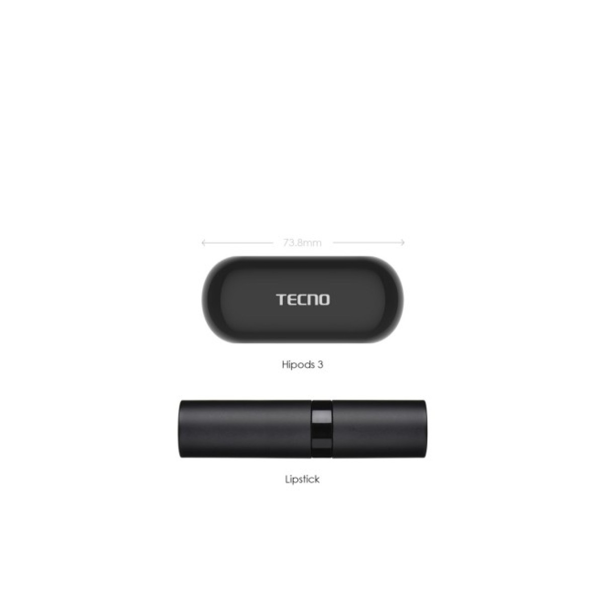 Наушники Tecno Hipods H3 Black (4895180768019) 98_98.jpg - фото 7