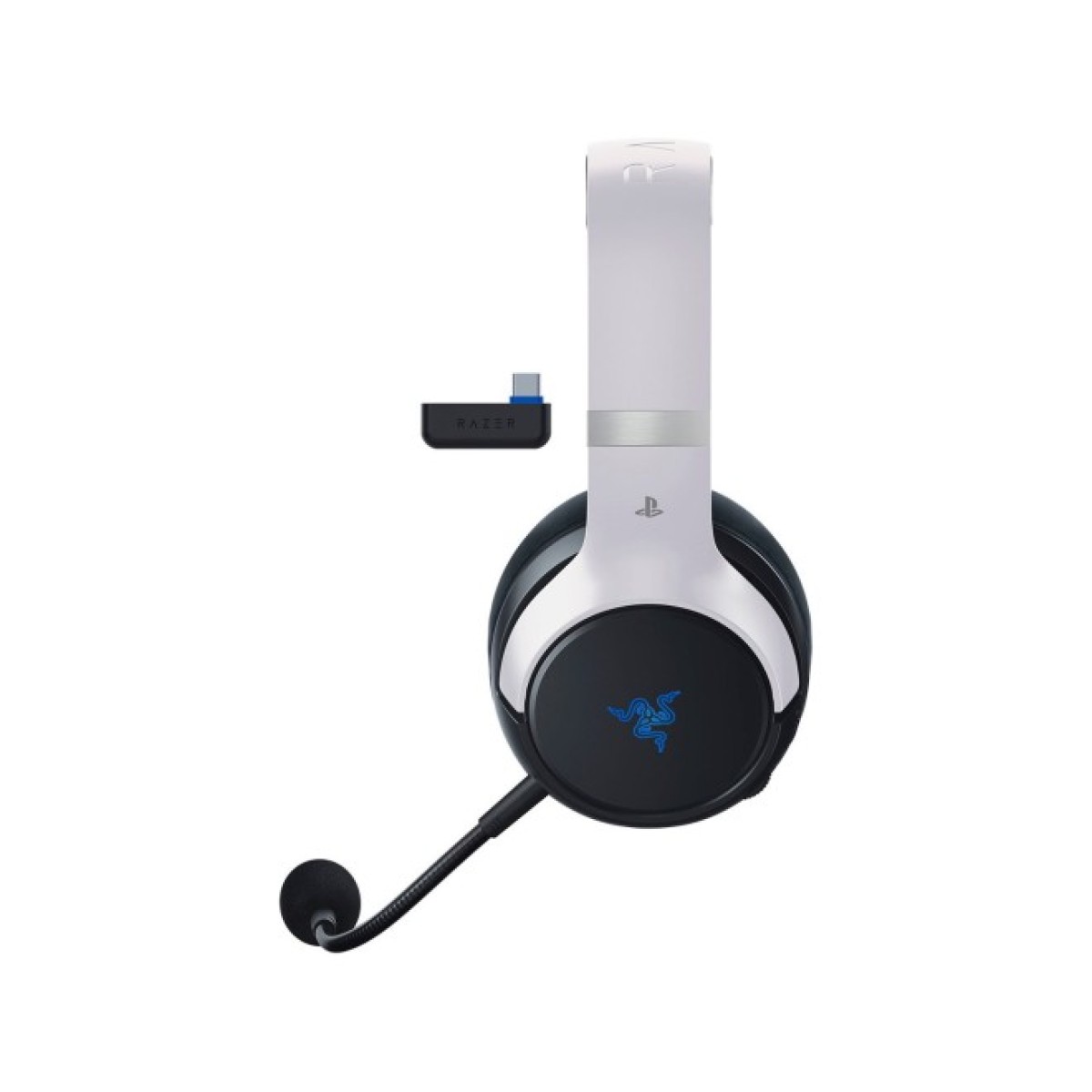 Навушники Razer Kaira Pro Hyperspeed for PS5 Bluetooth White-Black (RZ04-04030200-R3G1) 98_98.jpg - фото 2
