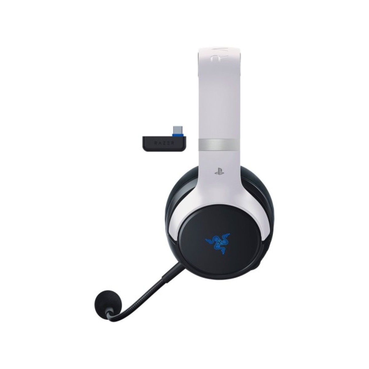 Наушники Razer Kaira Pro Hyperspeed for PS5 Bluetooth White-Black (RZ04-04030200-R3G1) 98_98.jpg - фото 2