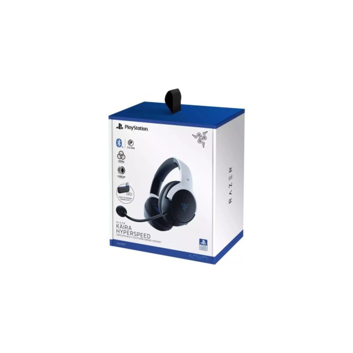 Навушники Razer Kaira Hyperspeed for PS5 Bluetooth White/Black (RZ04-03980200-R3G1) 98_98.jpg - фото 5