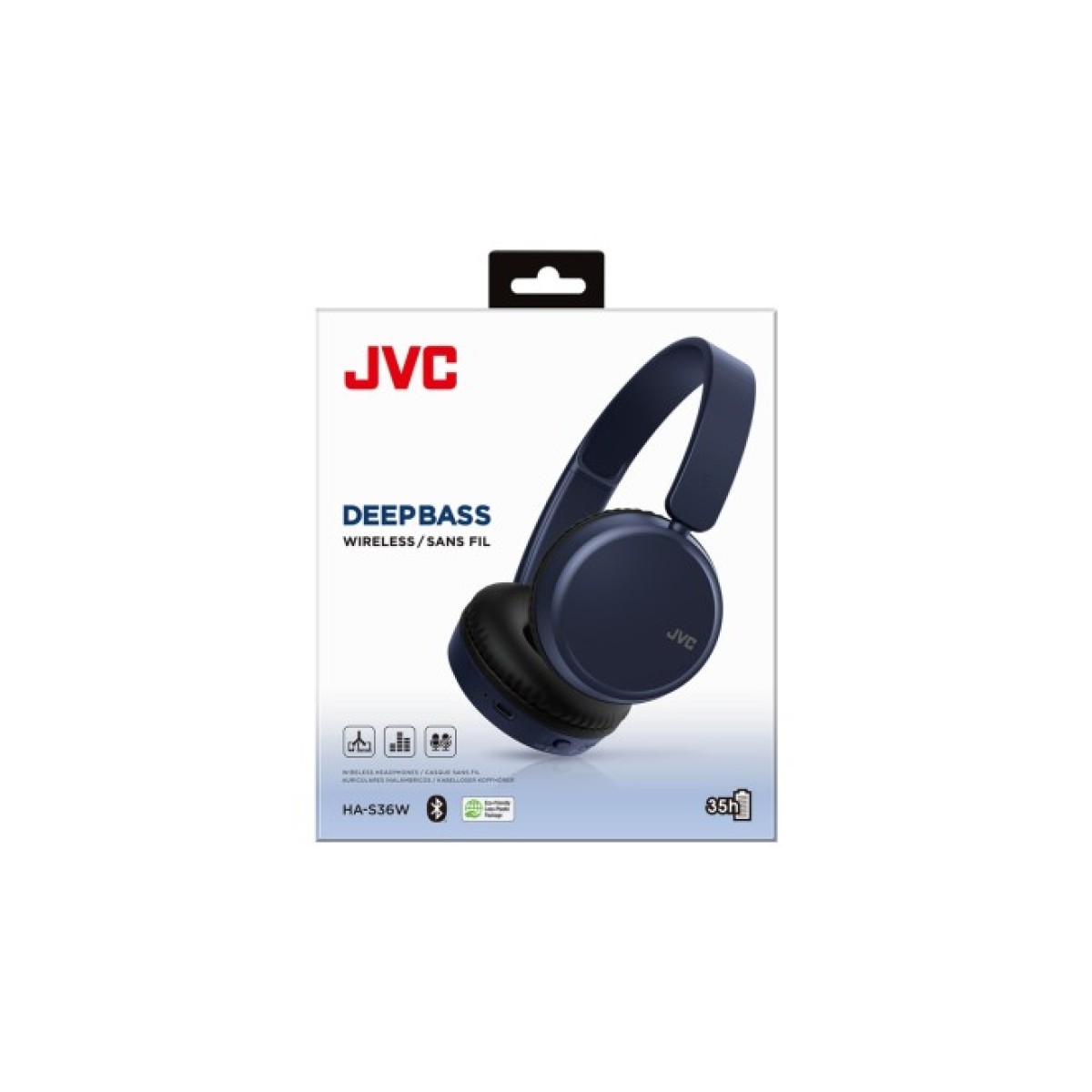 Навушники JVC HA-S36W Blue (HA-S36W-A-U) 98_98.jpg - фото 2