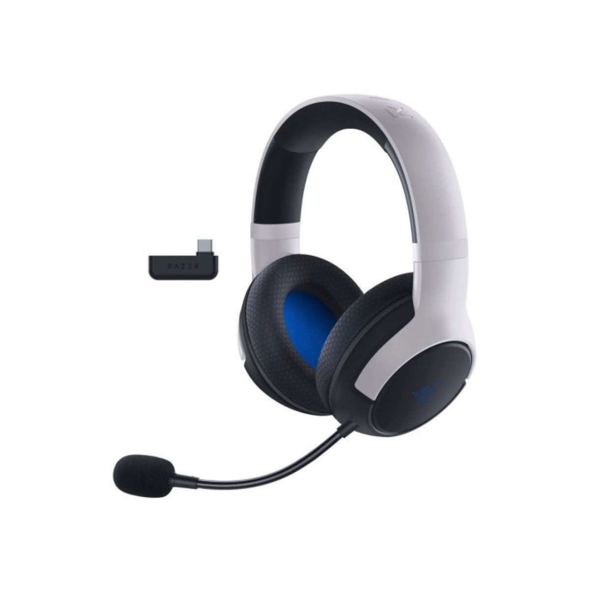 Навушники Razer Kaira Hyperspeed for PS5 Bluetooth White/Black (RZ04-03980200-R3G1) 256_256.jpg