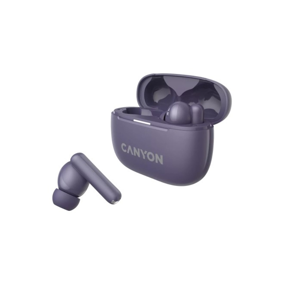 Навушники Canyon TWS-10 OnGo ANC ENC Purple (CNS-TWS10PL) 98_98.jpg - фото 6