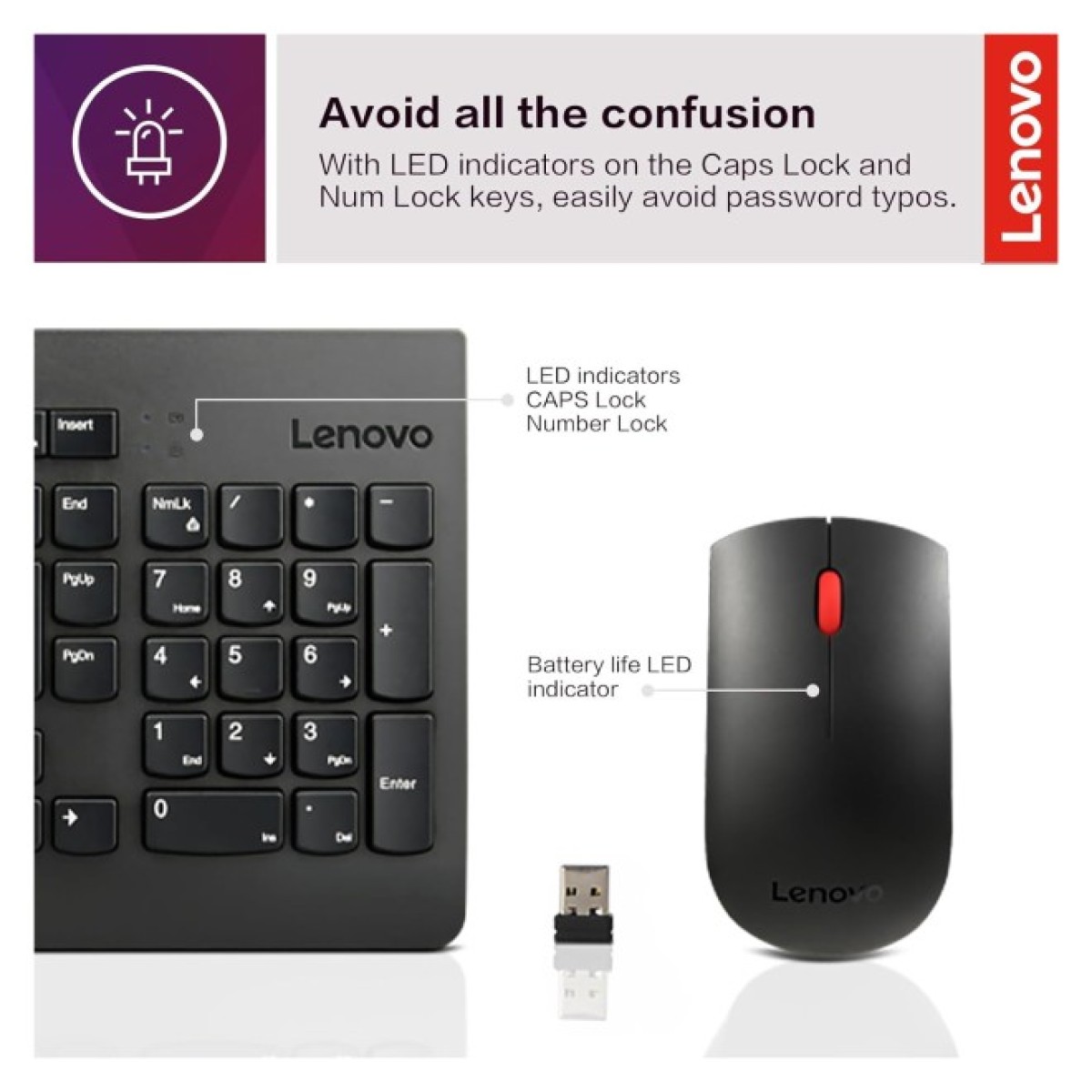 Комплект Lenovo 510 Combo Wireless UA Black (GX31D64836) 98_98.jpg - фото 5