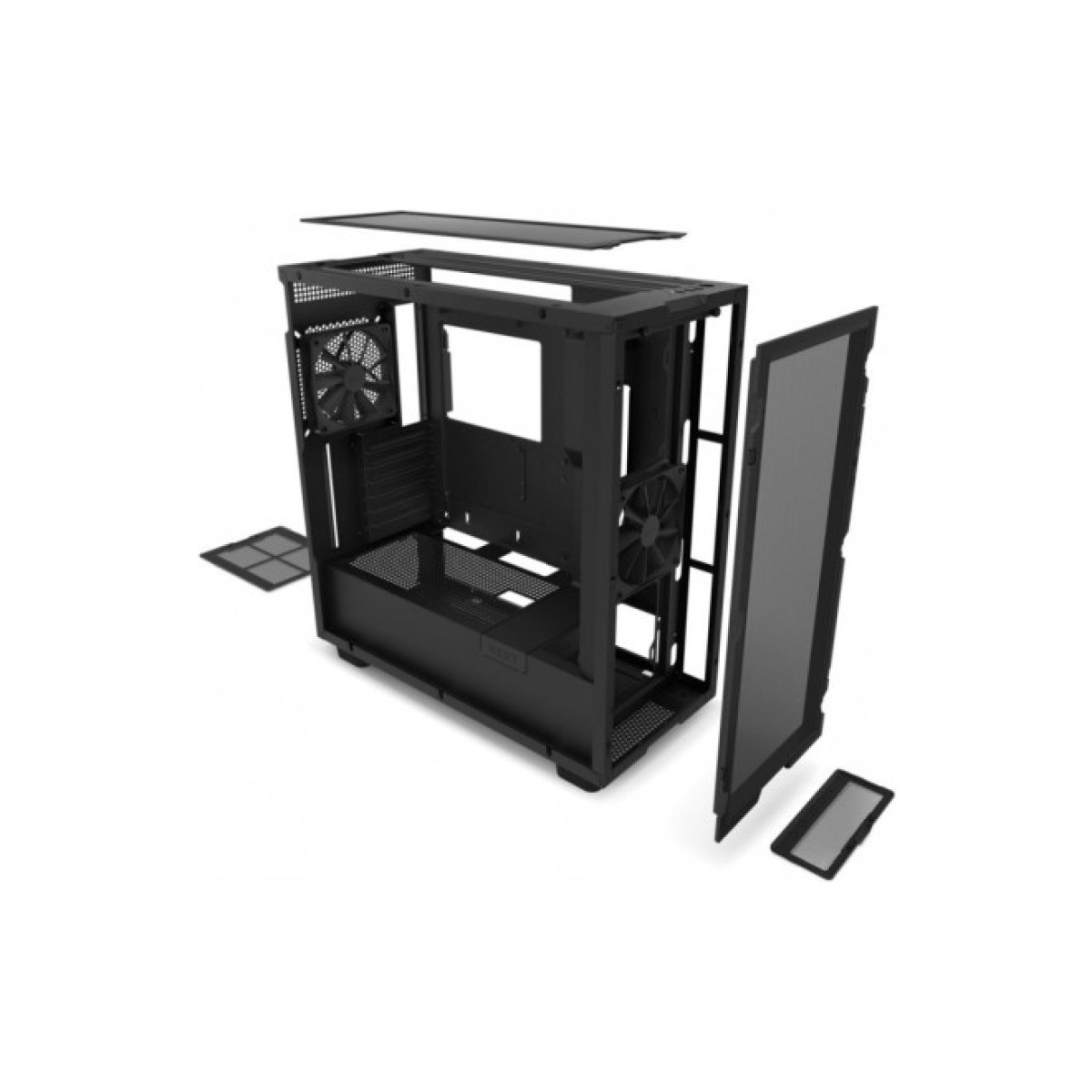 Корпус NZXT H7 v1 2022 Flow Edition All Black (CM-H71FB-01) 98_98.jpg - фото 5