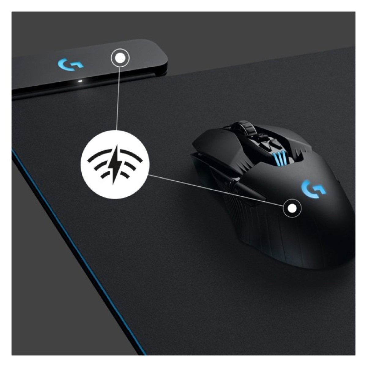 Килимок для мишки Logitech G PowerPlay Charging System Mouse Pad (943-000110) 98_98.jpg - фото 2