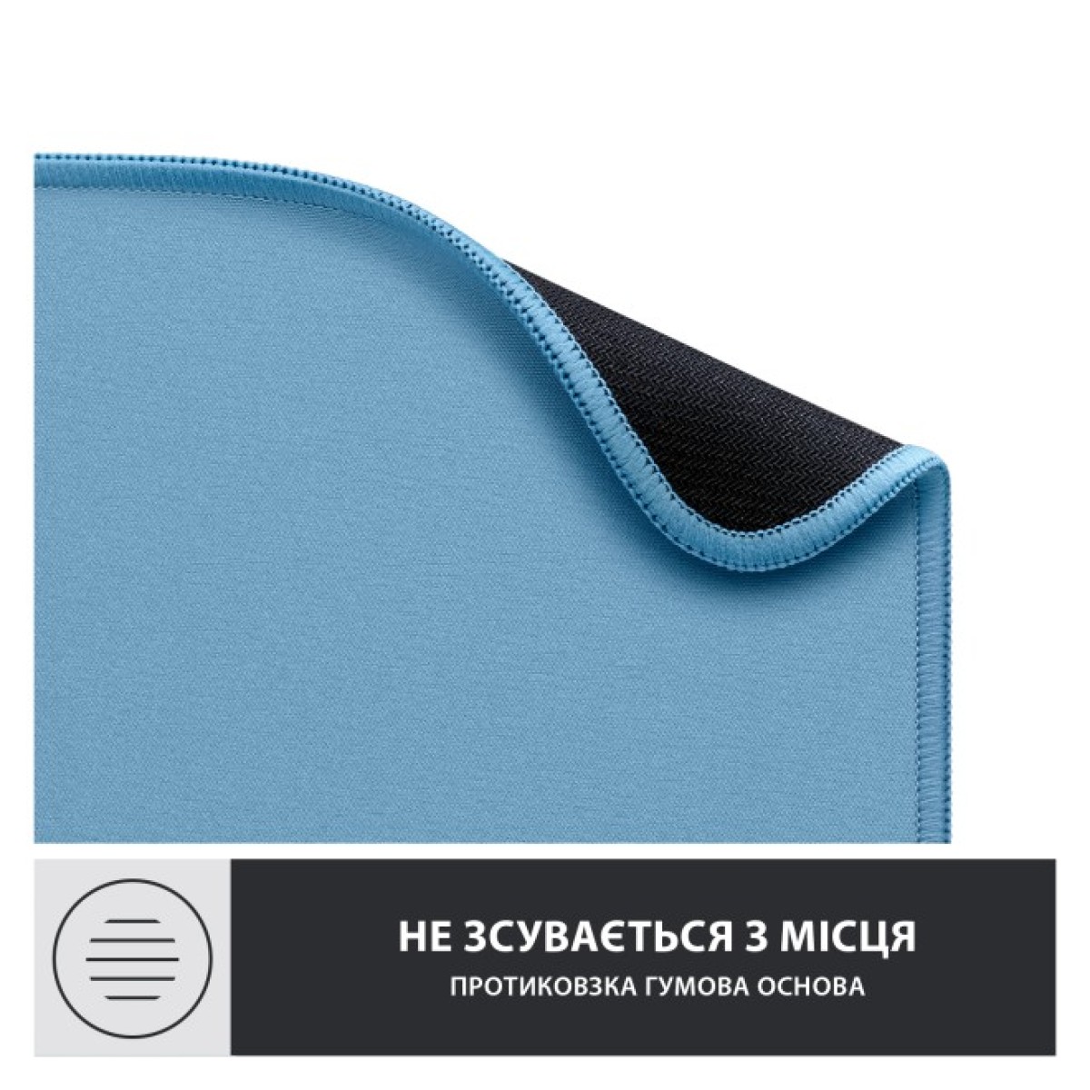 Килимок для мишки Logitech Mouse Pad Studio Series Blue (956-000051) 98_98.jpg - фото 8