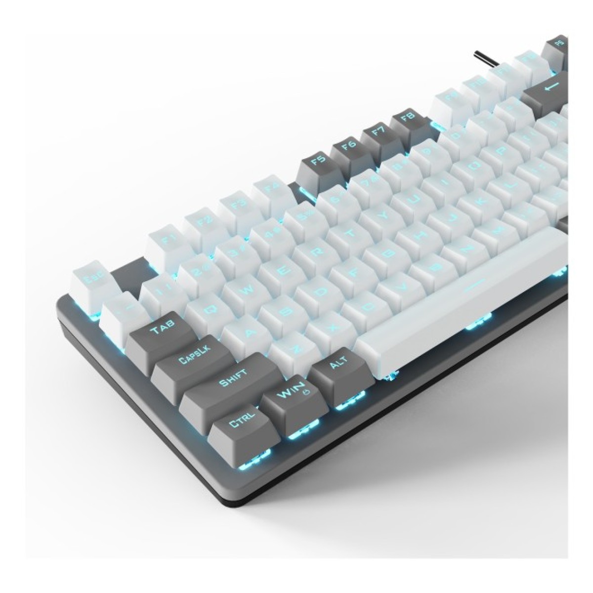 Клавиатура Aula F3287 Keycap KRGD Blue USB UA White/Grey (6948391240688) 98_98.jpg - фото 6