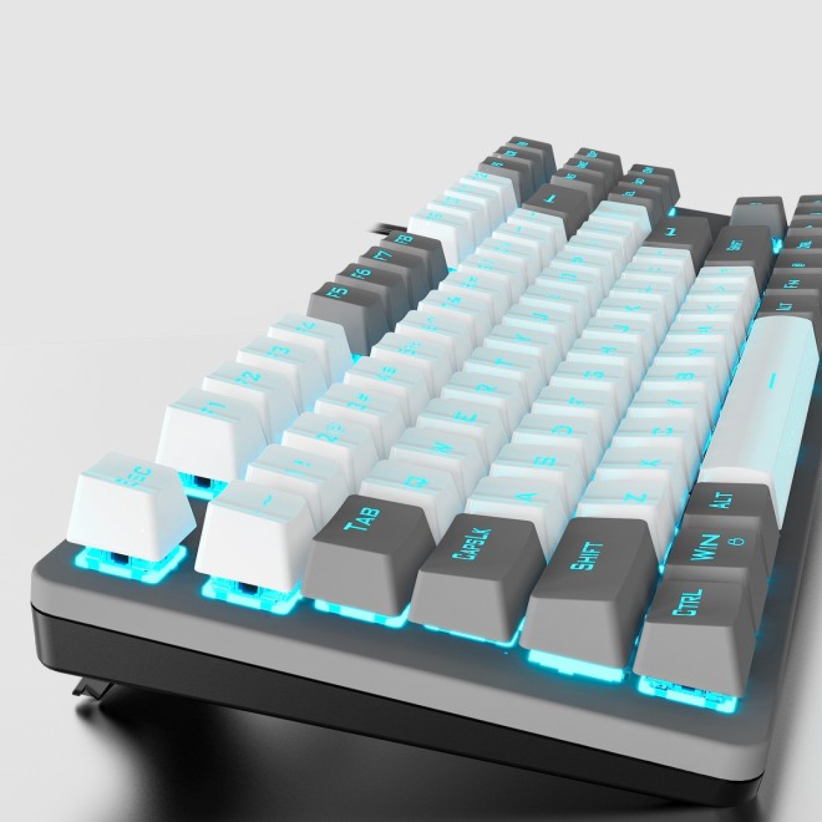 Клавіатура Aula F3287 Keycap KRGD Blue USB UA White/Grey (6948391240688) 98_98.jpg - фото 8