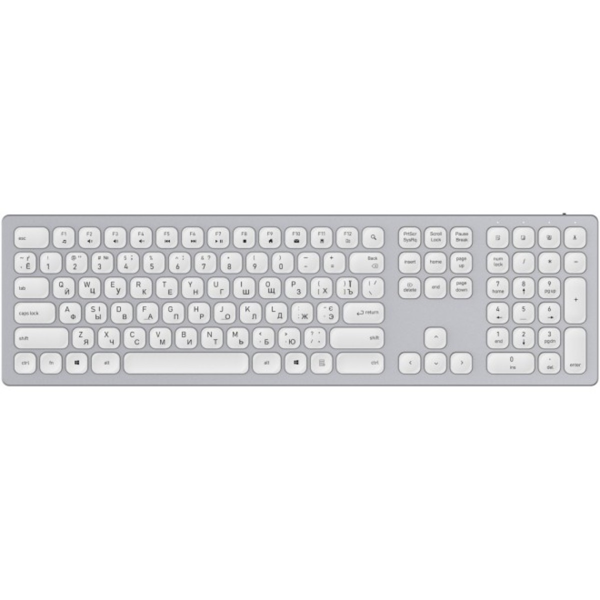 Клавіатура OfficePro SK1550 Wireless White (SK1550W) 256_256.jpg