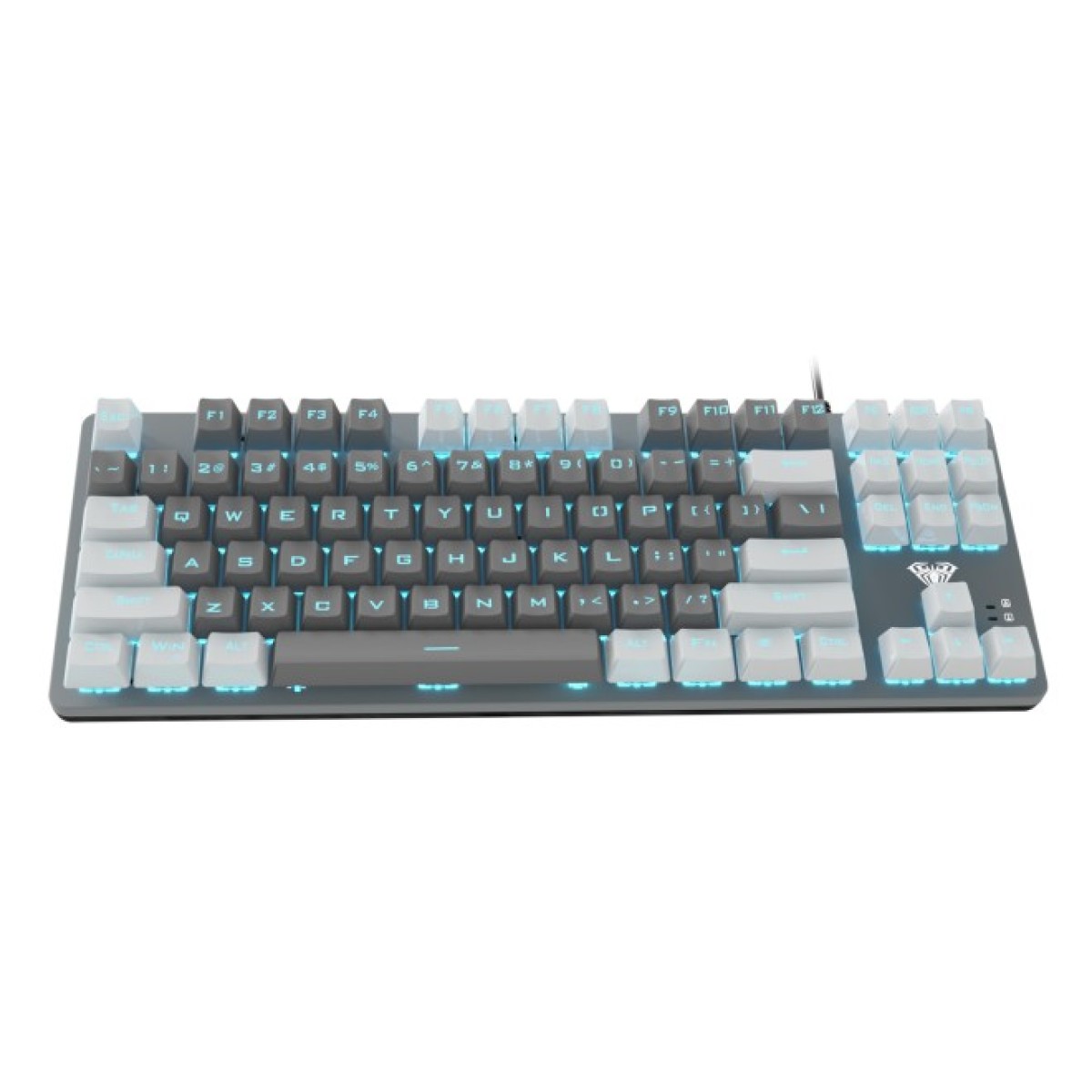 Клавиатура Aula F3287 Keycap KRGD Blue USB UA White/Grey (6948391240688) 98_98.jpg - фото 11