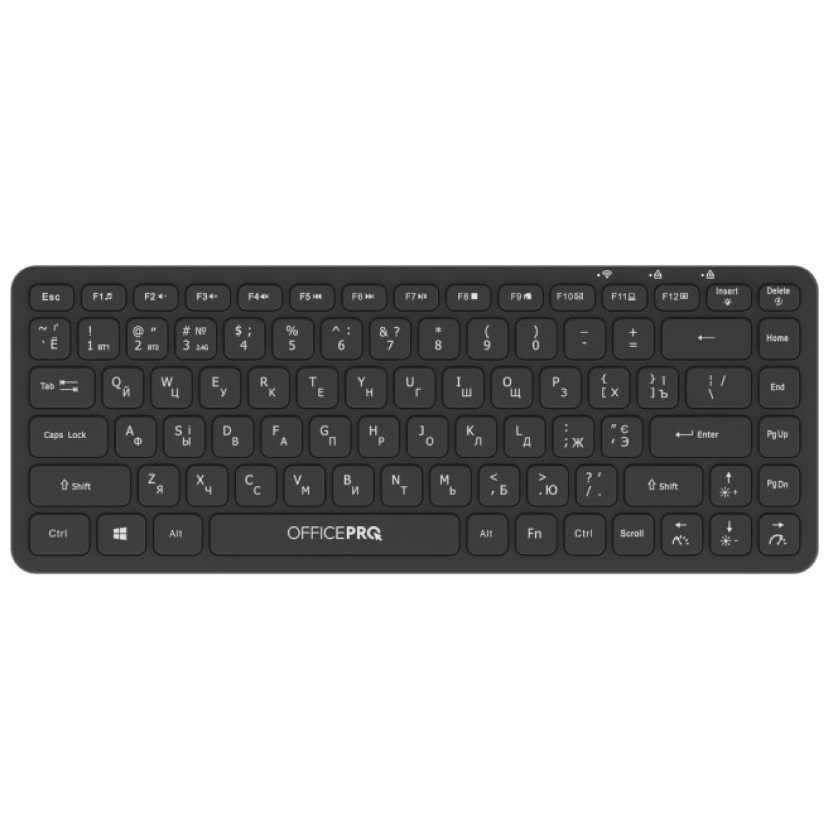 Клавиатура OfficePro SK790B Wireless/Bluetooth Black (SK790B) 256_256.jpg