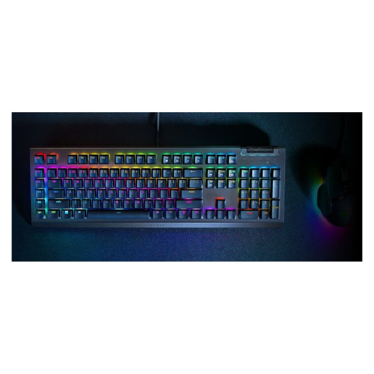 Клавиатура Razer BlackWidow V4 X Green Switch USB RU Black (RZ03-04700800-R3R1) 98_98.jpg - фото 3