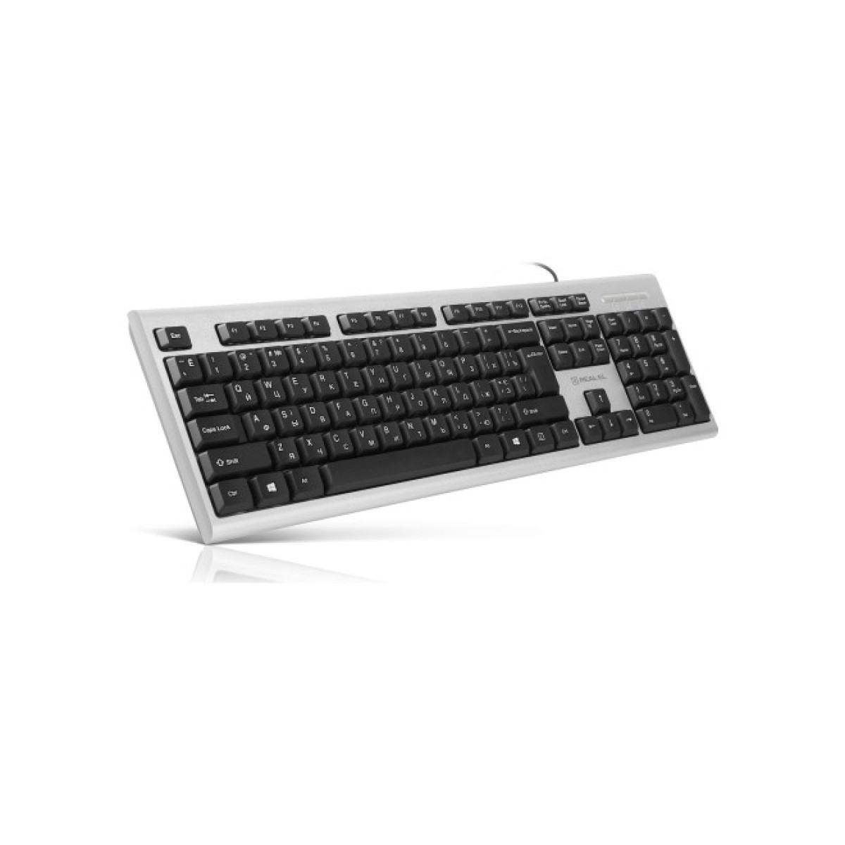 Клавиатура REAL-EL 507 Standard USB Silver 256_256.jpg