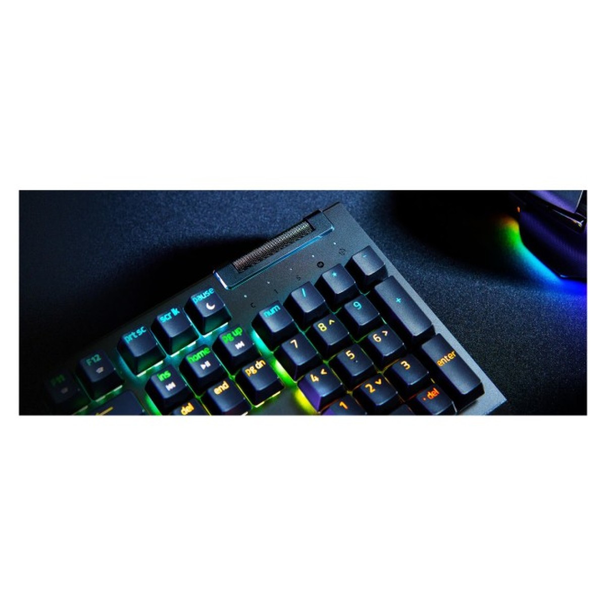 Клавиатура Razer BlackWidow V4 X Green Switch USB RU Black (RZ03-04700800-R3R1) 98_98.jpg - фото 8