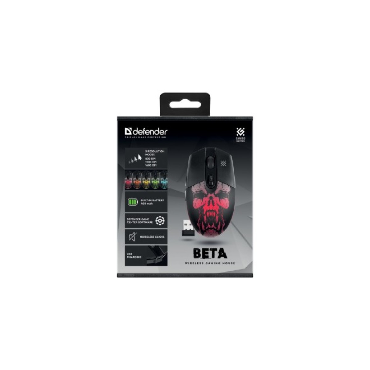 Мышка Defender Beta GM-707L Wireless LED Black (52707) 98_98.jpg - фото 4