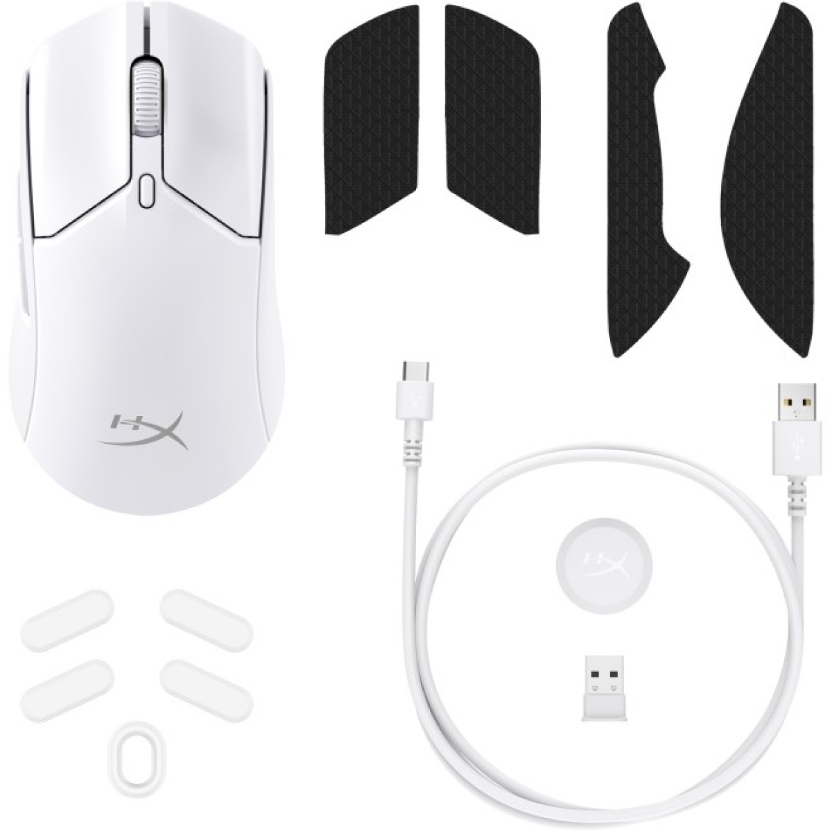 Мышка HyperX Pulsefire Haste 2 Wireless White (6N0A9AA) 98_98.jpg - фото 3