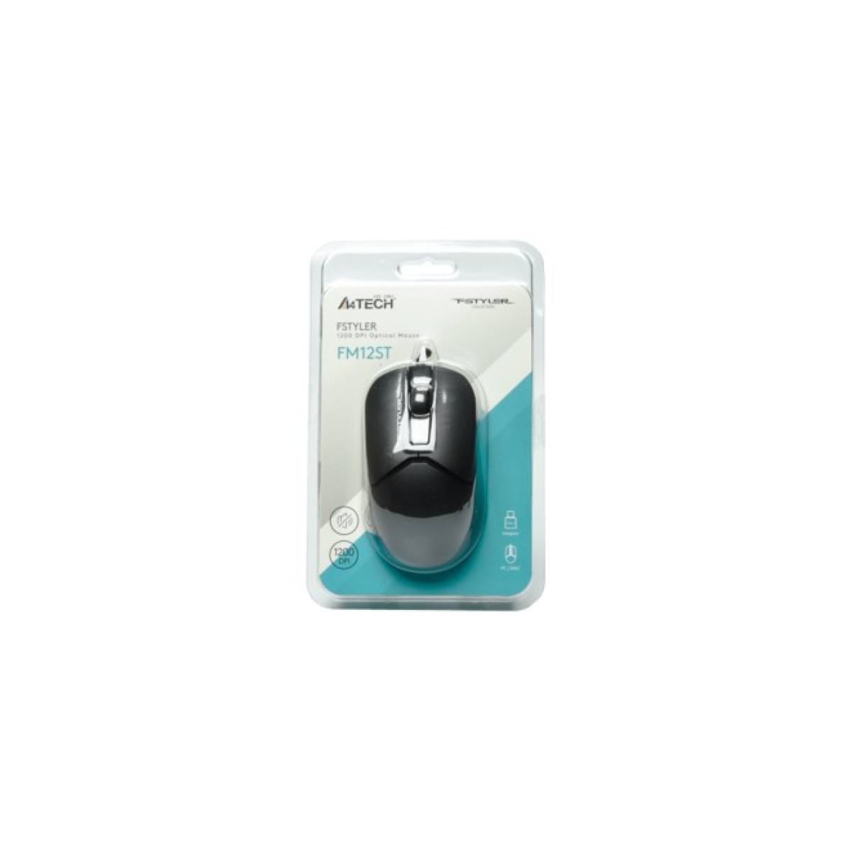 Мишка A4Tech FM12ST USB Black (4711421990271) 98_98.jpg - фото 7
