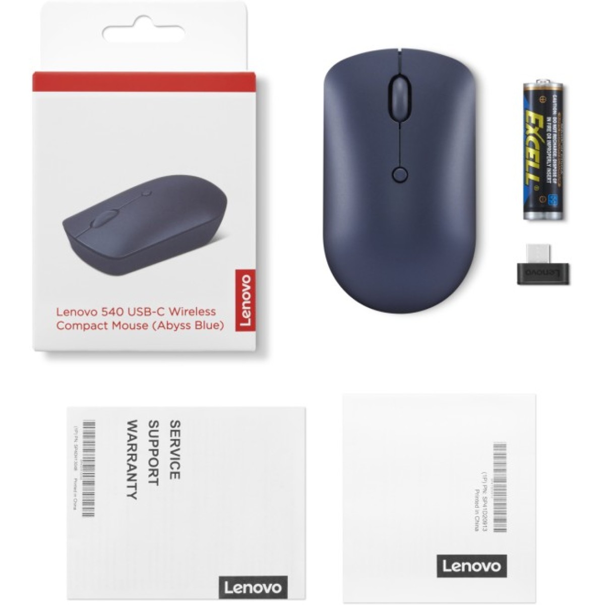 Мишка Lenovo 540 USB-C Wireless Abyss Blue (GY51D20871) 98_98.jpg - фото 4