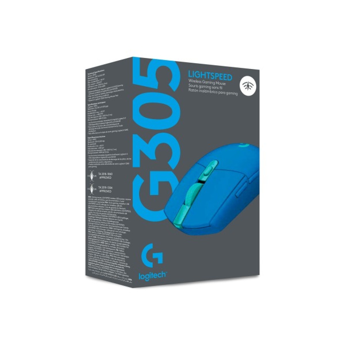 Мышка Logitech G305 Lightspeed Blue (910-006014) 98_98.jpg - фото 4