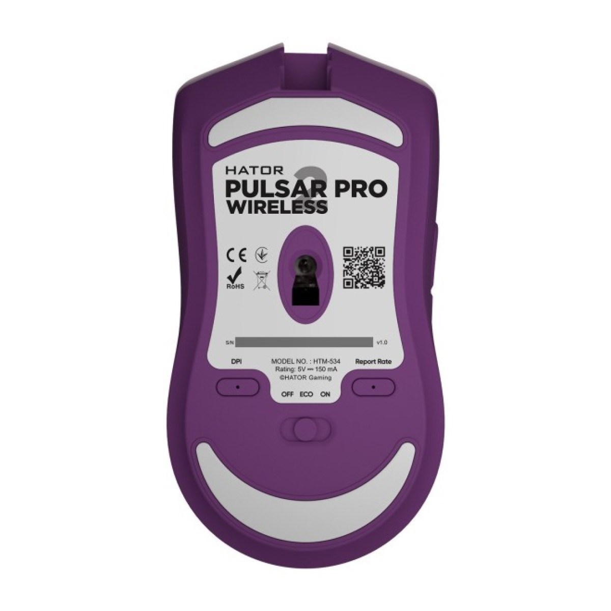 Мишка Hator Pulsar 2 PRO Wireless Lilac (HTM-534) 98_98.jpg - фото 3