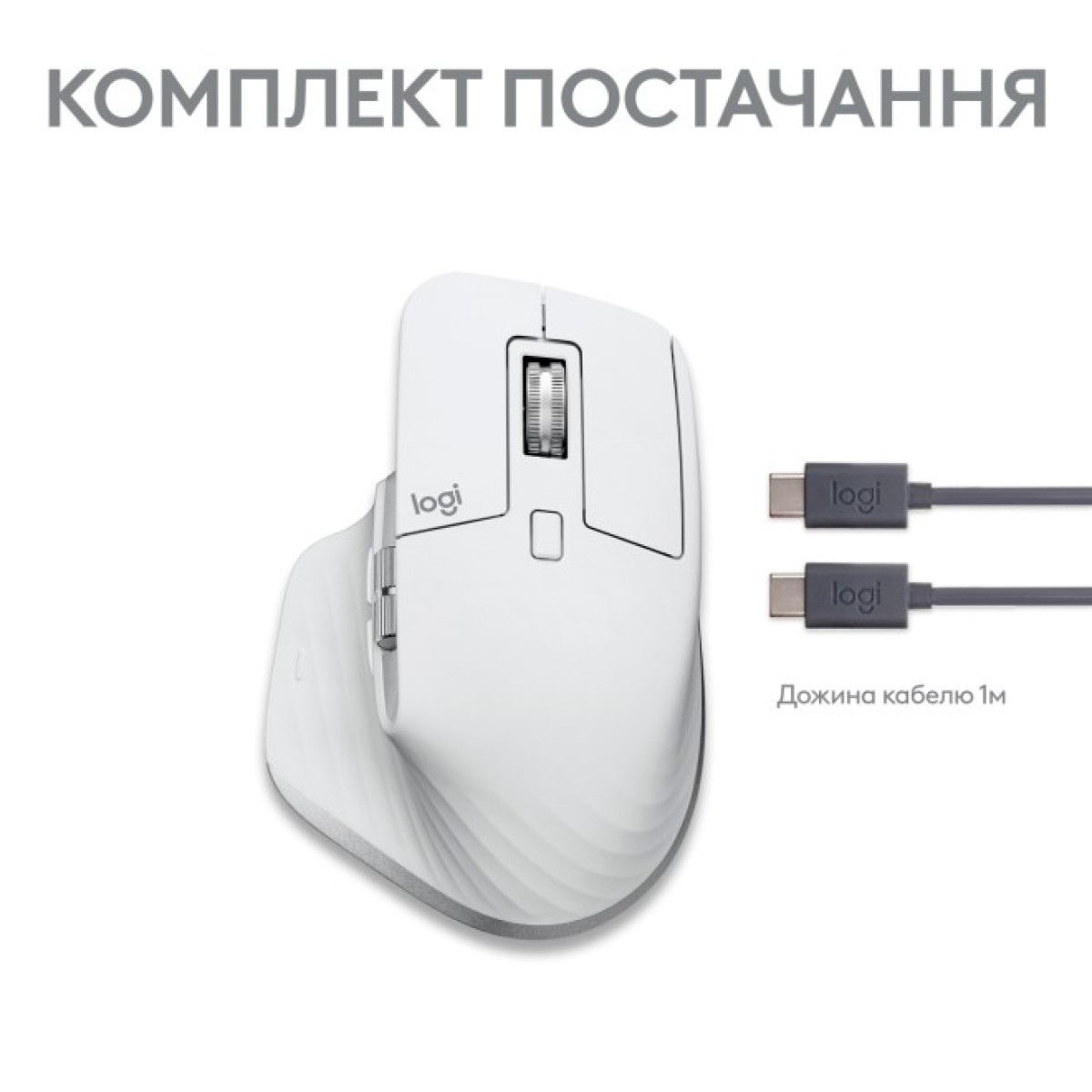 Мышка Logitech MX Master 3S For Mac Performance Wireless Pale Grey (910-006572) 98_98.jpg - фото 6