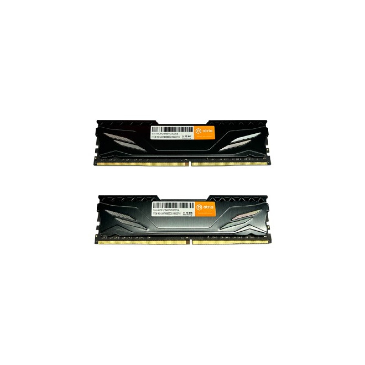 Модуль пам'яті для комп'ютера DDR4 16GB (2x8GB) 3600 MHz Fly Black ATRIA (UAT43600CL18BK2/16) 98_98.jpg - фото 2