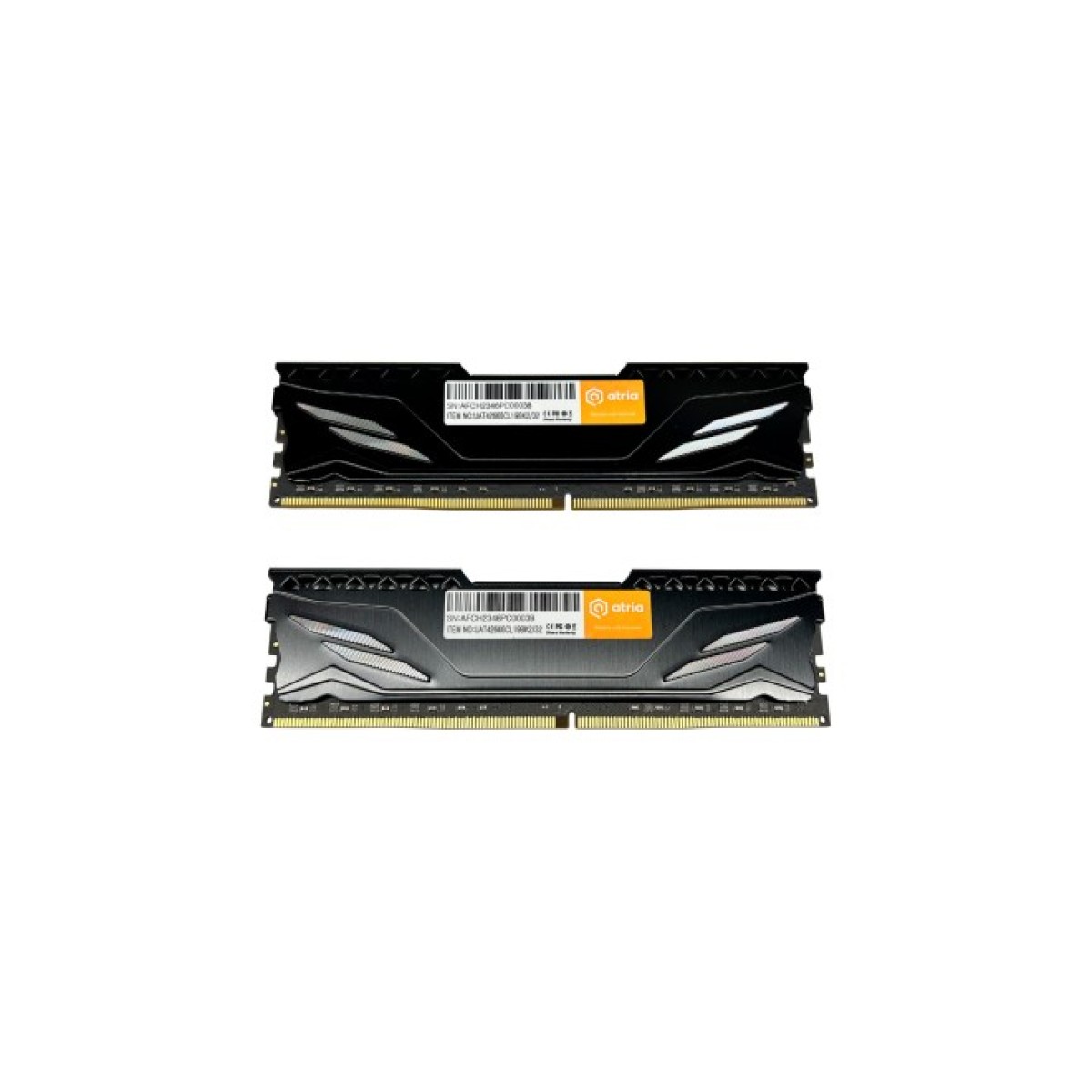 Модуль пам'яті для комп'ютера DDR4 32GB (2x16GB) 2666 MHz Fly Black ATRIA (UAT42666CL19BK2/32) 98_98.jpg - фото 2