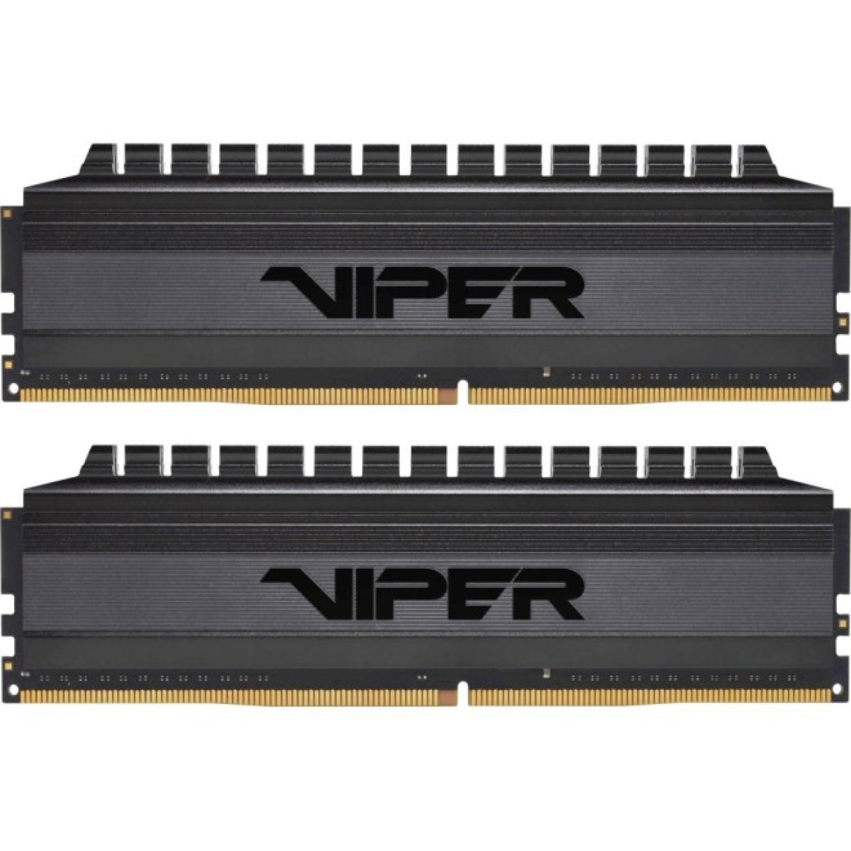 Модуль пам'яті для комп'ютера DDR4 32GB (2x16GB) 3200 MHz Viper 4 Blackout Patriot (PVB432G320C6K) 98_98.jpg - фото 1