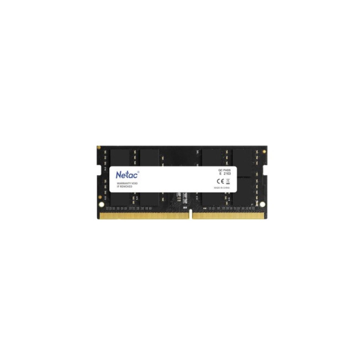 Модуль пам'яті для ноутбука SoDIMM DDR4 8GB 3200 MHz Netac (NTBSD4N32SP-08) 98_98.jpg - фото 1