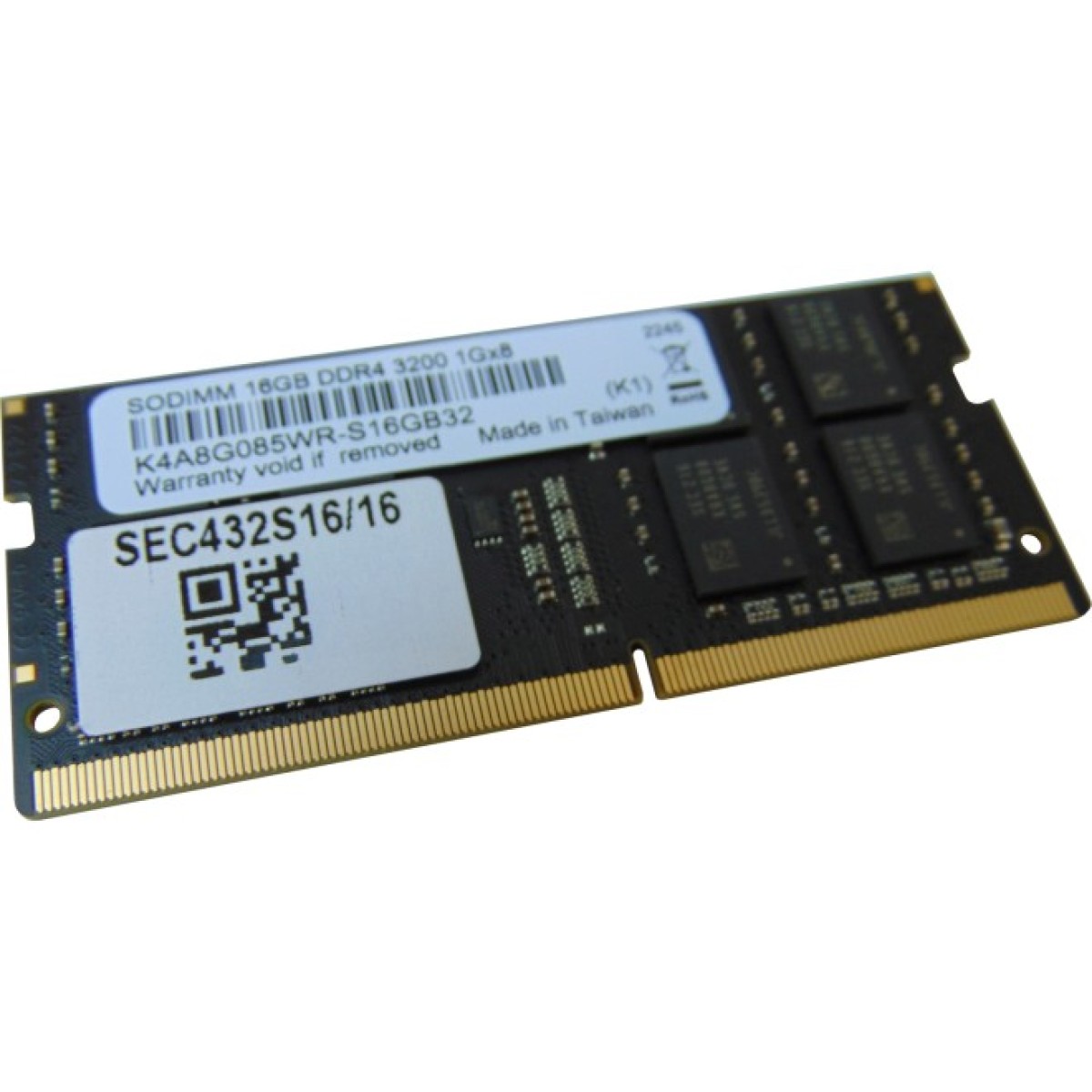 Модуль пам'яті для ноутбука SoDIMM DDR4 16GB 3200 MHz Samsung (SEC432S16/16) 98_98.jpg - фото 3