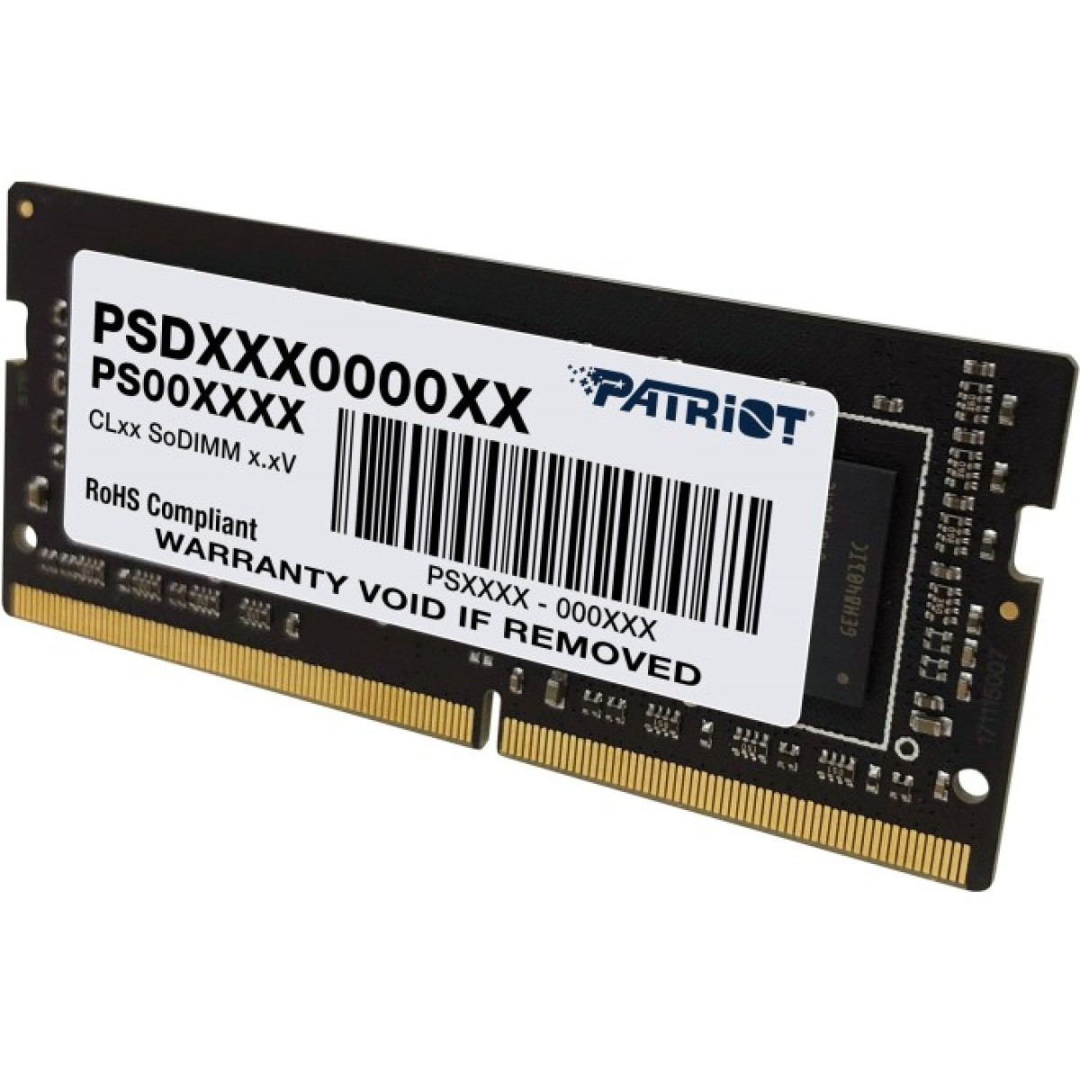 Модуль пам'яті для ноутбука SoDIMM DDR4 16GB 2666 MHz Signature Line Patriot (PSD416G266681S) 98_98.jpg - фото 3