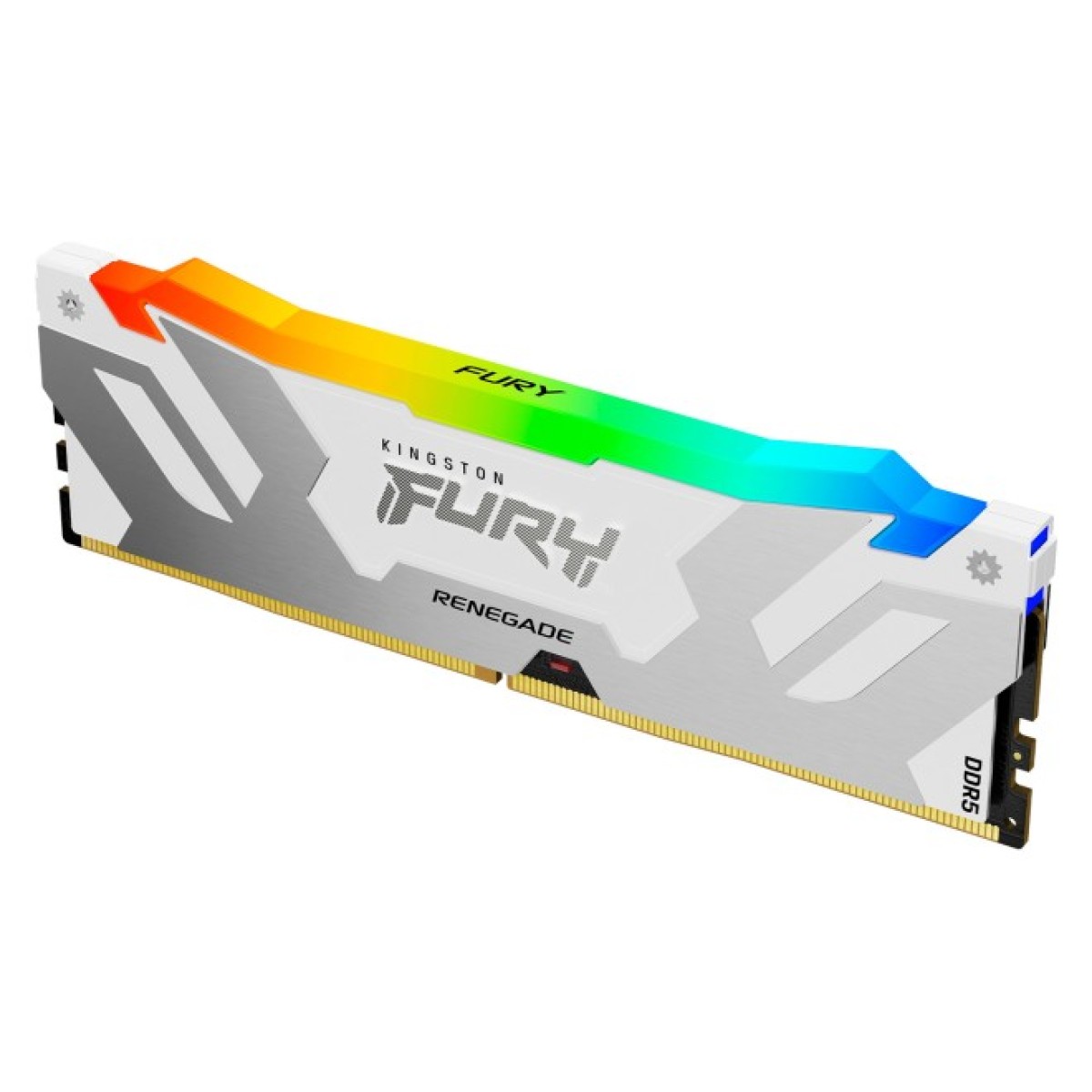 Модуль пам'яті для комп'ютера DDR5 16GB 7200 MHz Renegade RGB White XMP Kingston Fury (ex.HyperX) (KF572C38RWA-16) 98_98.jpg - фото 3