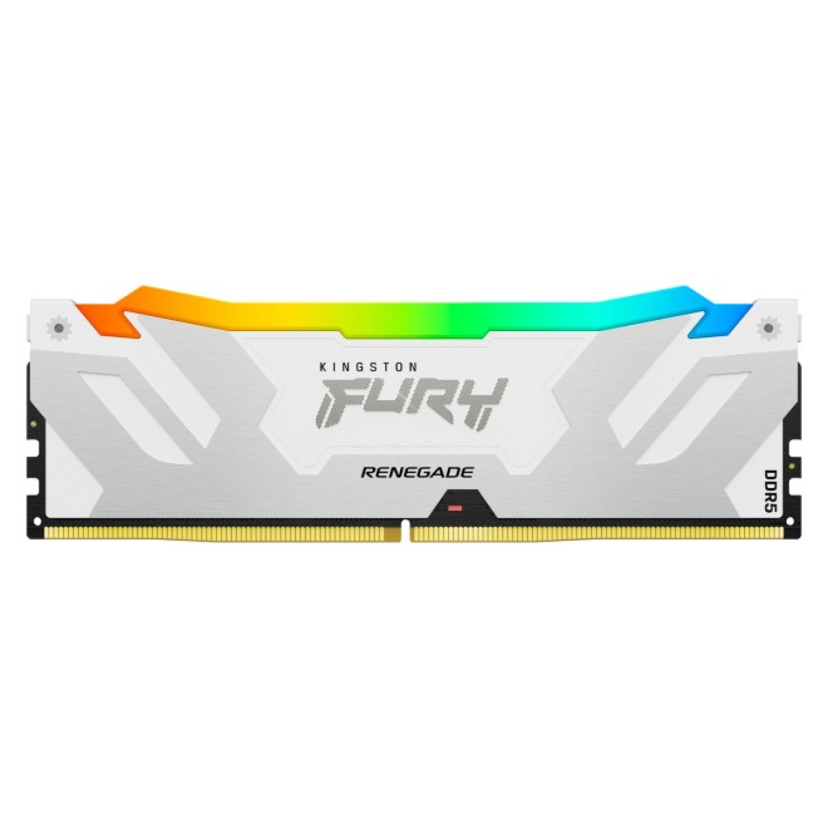 Модуль памяти для компьютера DDR5 16GB 6400 MHz Renegade White/Silver Kingston Fury (ex.HyperX) (KF564C32RWA-16) 256_256.jpg