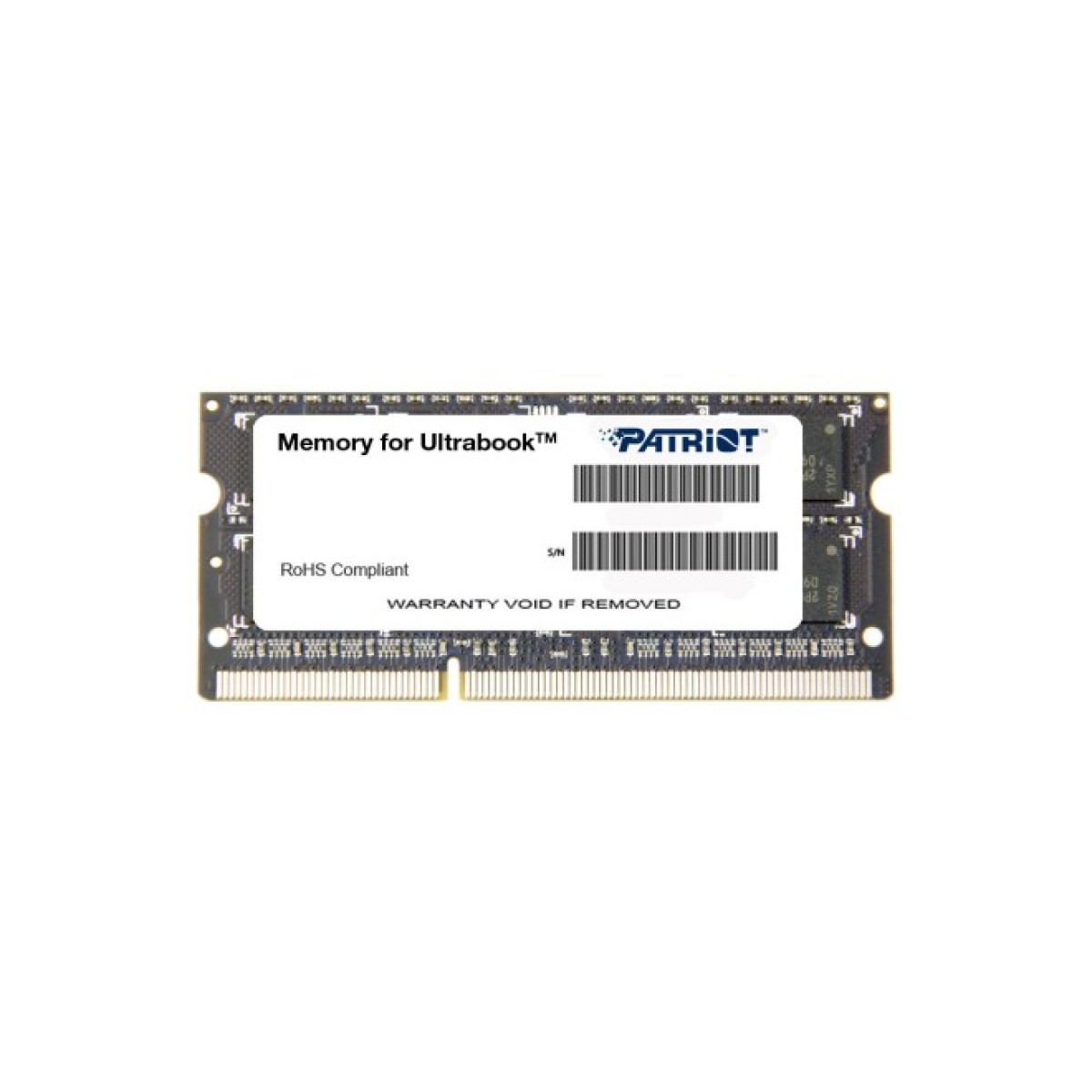 Модуль памяти для ноутбука SoDIMM DDR3L 8GB 1600 MHz Patriot (PSD38G1600L2S) 256_256.jpg