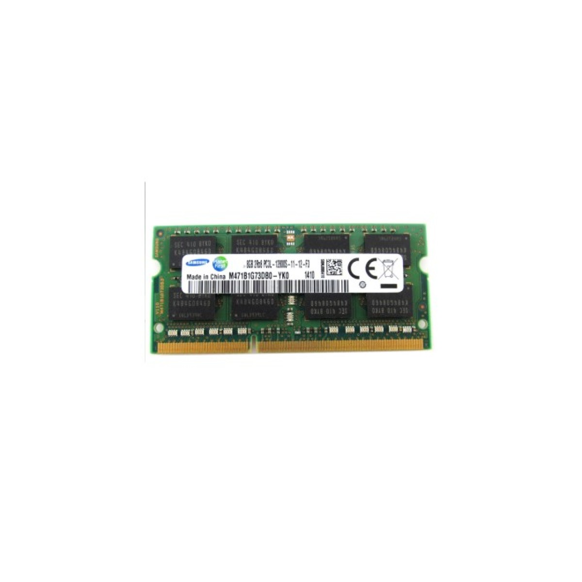 Модуль пам'яті для ноутбука SoDIM DDR3 8GB 1600 MHz Samsung (M471B1G73DB0-YK0) 256_256.jpg