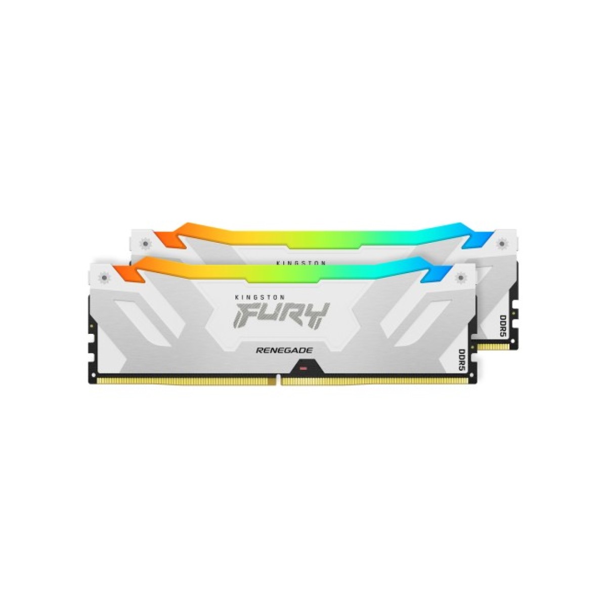 Модуль пам'яті для комп'ютера DDR5 64GB (2x32GB) 6000 MHz Renegade RGB White XMP Kingston Fury (ex.HyperX) (KF560C32RWAK2-64) 98_98.jpg - фото 2