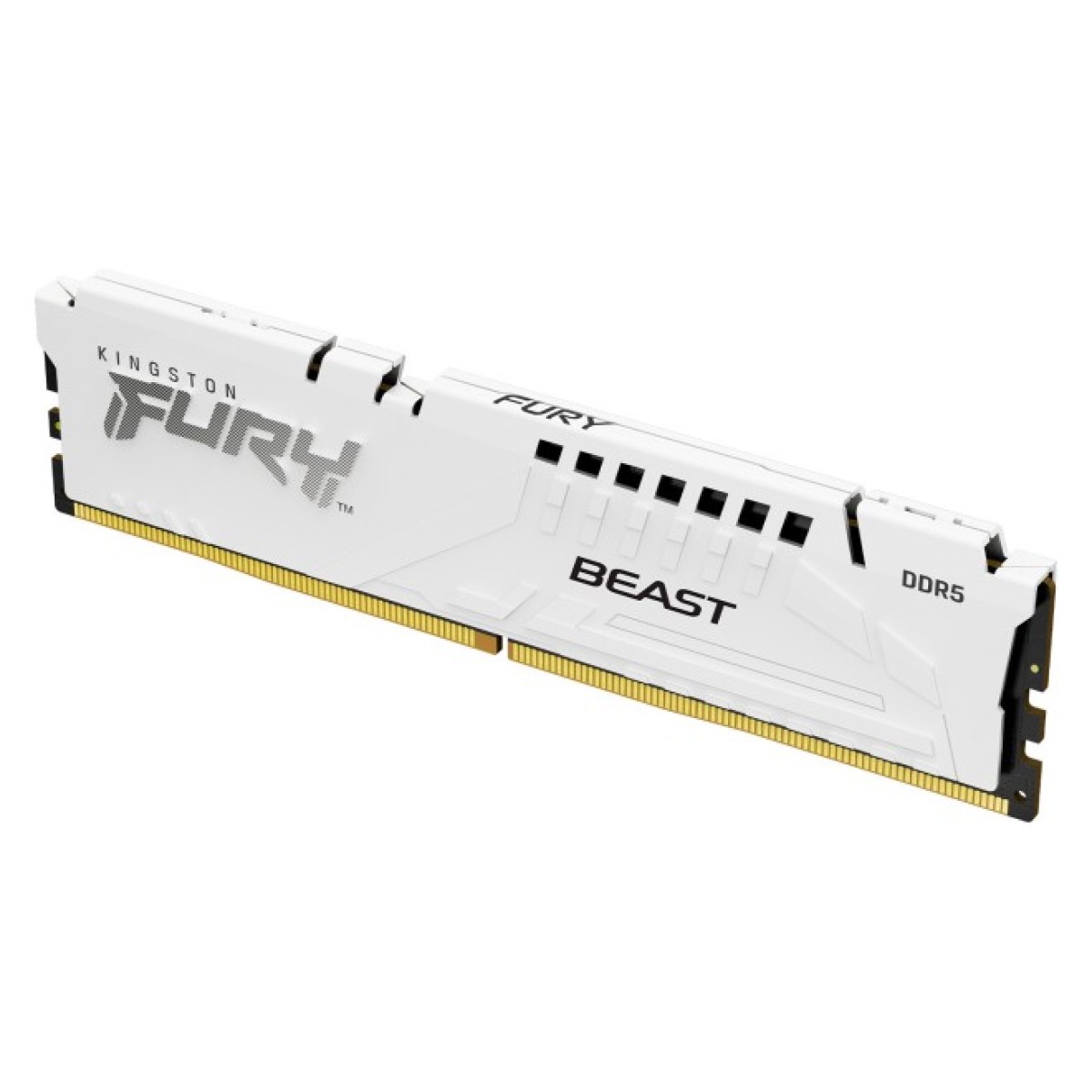 Модуль пам'яті для комп'ютера DDR5 16GB 5600 MHz FURY Beast White Kingston Fury (ex.HyperX) (KF556C36BWE-16) 98_98.jpg - фото 2