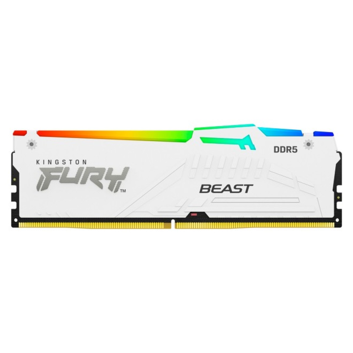 Модуль пам'яті для комп'ютера DDR 32GB 6000 MHz FURY Beast White RGB Kingston Fury (ex.HyperX) (KF560C40BWA-32) 98_98.jpg - фото 1