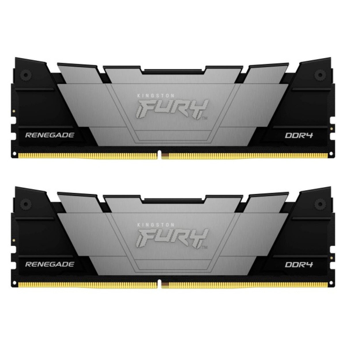 Модуль памяти для компьютера DDR4 16GB (2x8GB) 4266 MHz RenegadeBlack Kingston Fury (ex.HyperX) (KF442C19RB2K2/16) 98_98.jpg - фото 1