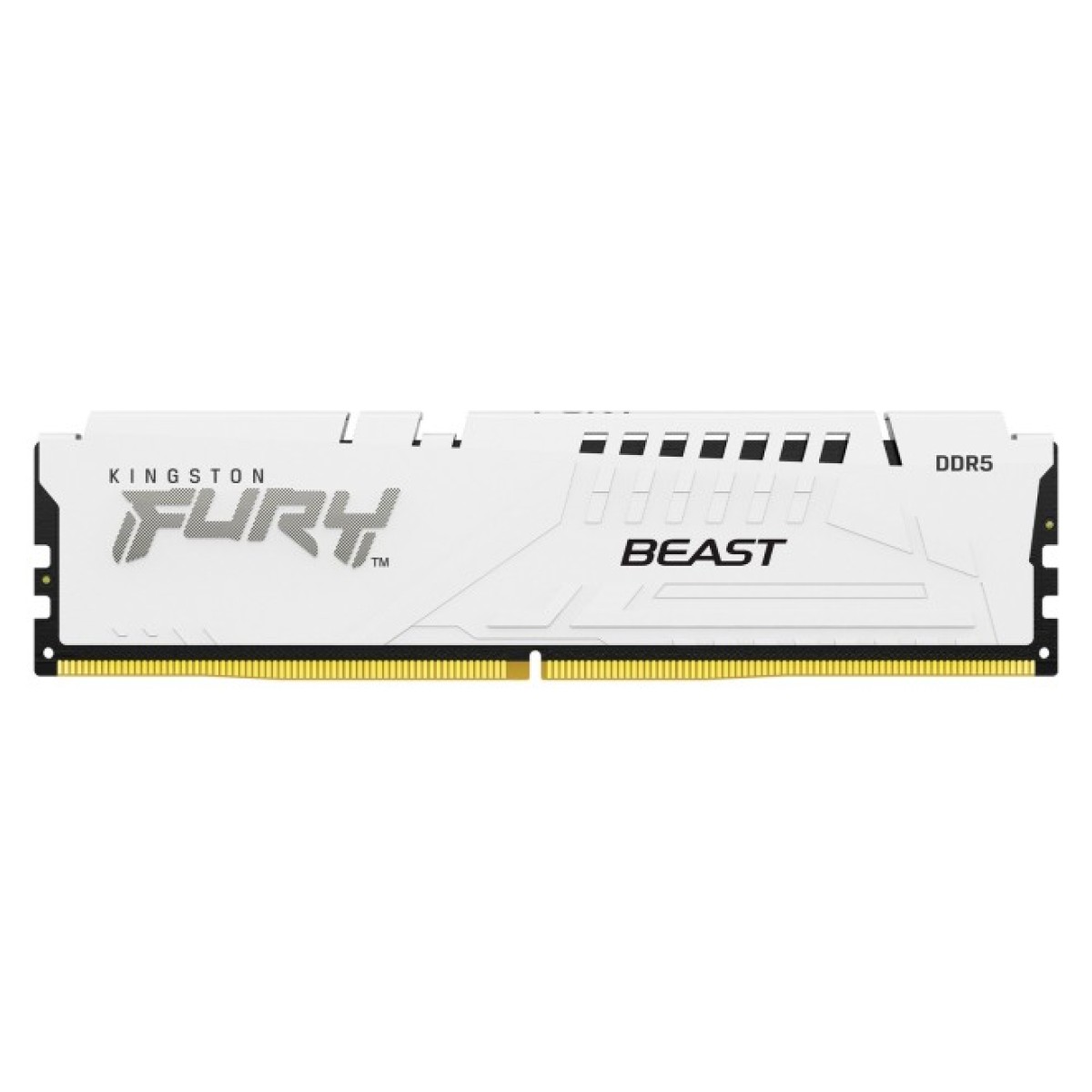 Модуль пам'яті для комп'ютера DDR5 16GB 5200 MHz FURY Beast White Kingston Fury (ex.HyperX) (KF552C40BW-16) 98_98.jpg - фото 1