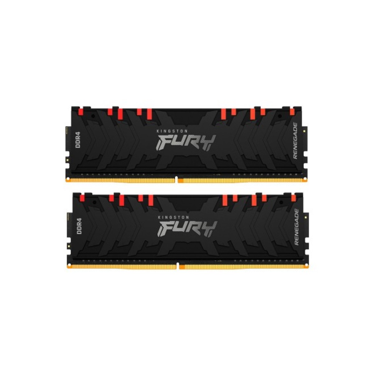 Модуль памяти для компьютера DDR4 16GB (2x8GB) 4600 MHz FURY Renegade RGB Black Kingston Fury (ex.HyperX) (KF446C19RBAK2/16) 98_98.jpg - фото 1