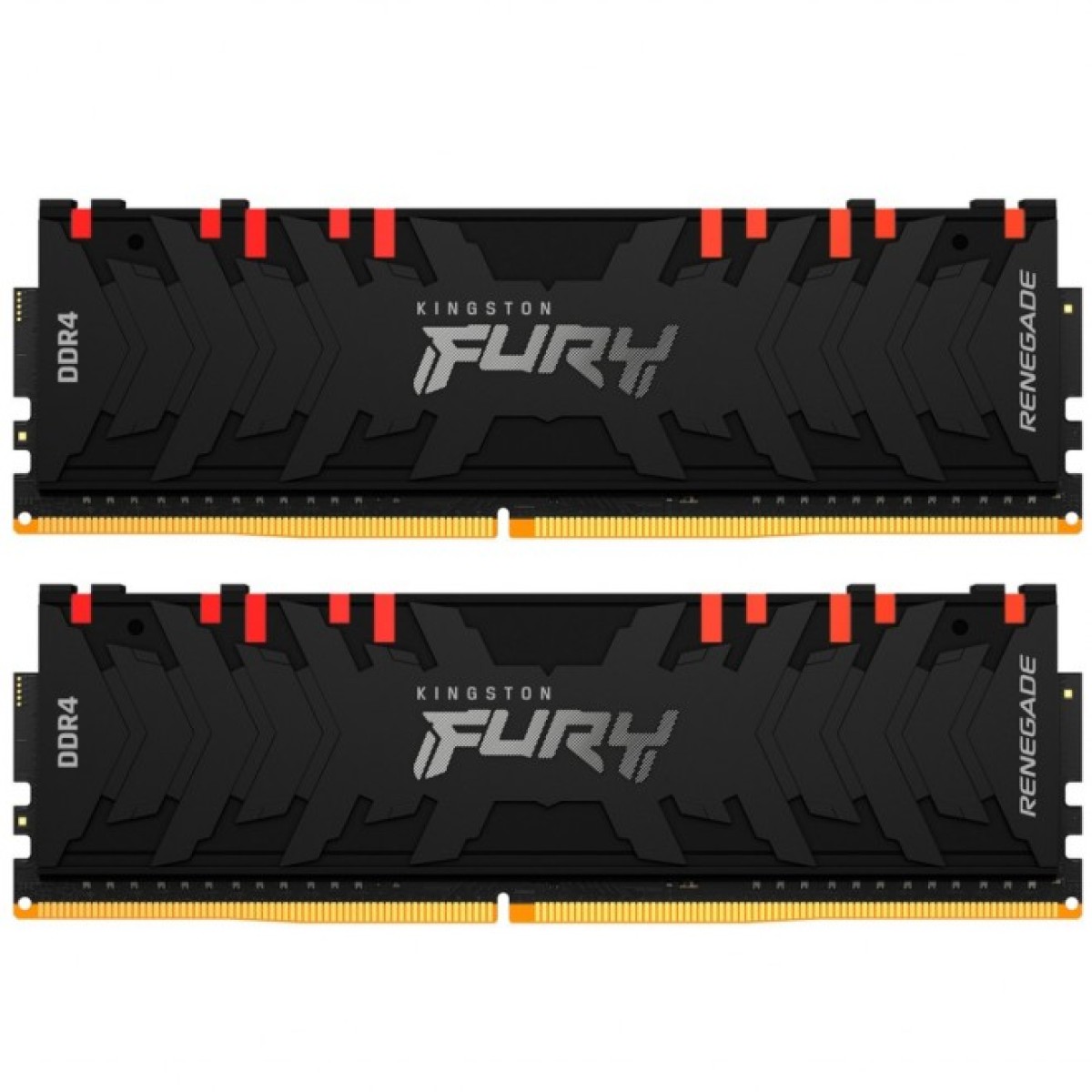 Модуль пам'яті для комп'ютера DDR4 16GB (2x8GB) 4266 MHz Renegade RGB Black Kingston Fury (ex.HyperX) (KF442C19RBAK2/16) 256_256.jpg