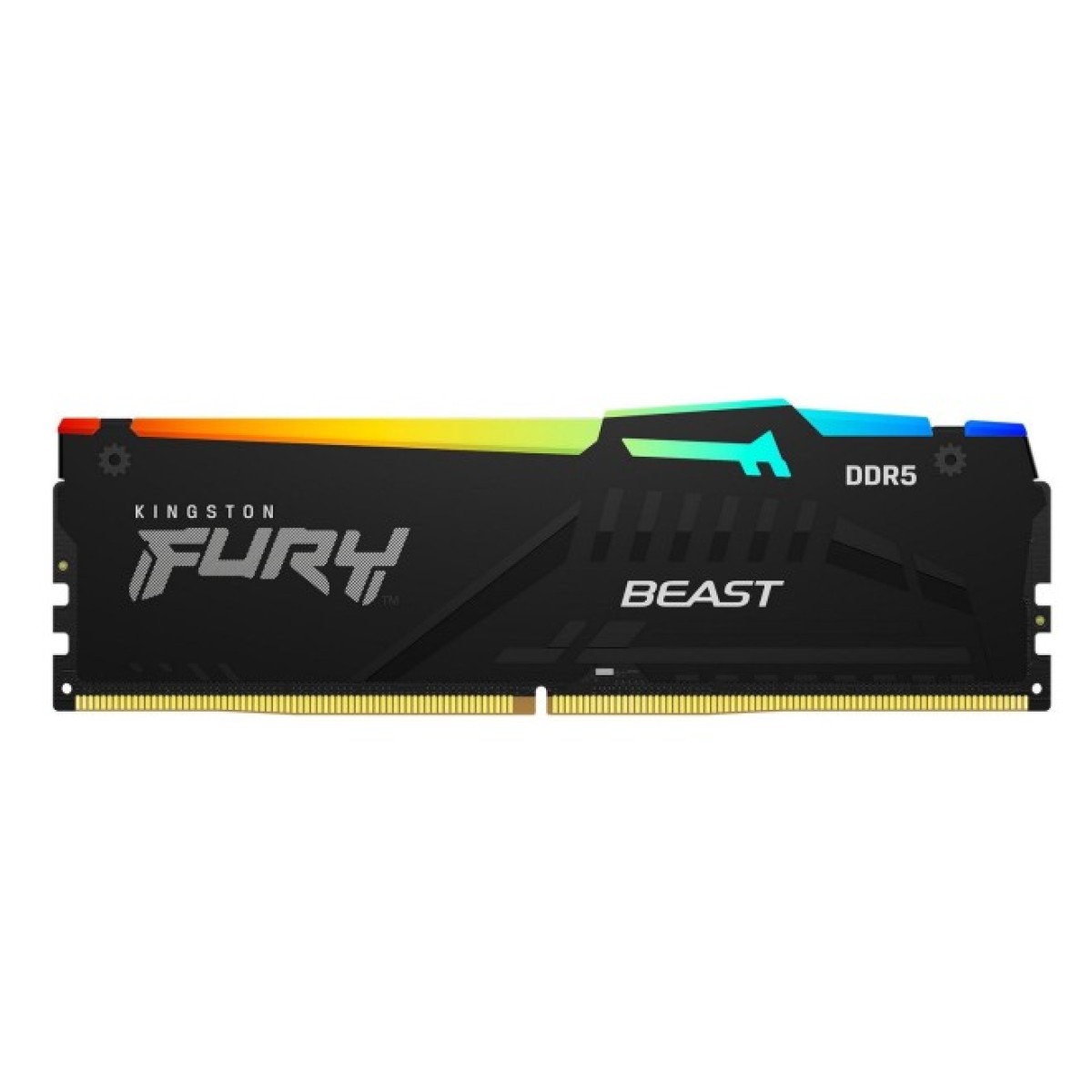 Модуль памяти для компьютера DDR5 16GB 4800 MHz FURY Beast RGB Kingston Fury (ex.HyperX) (KF548C38BBA-16) 256_256.jpg