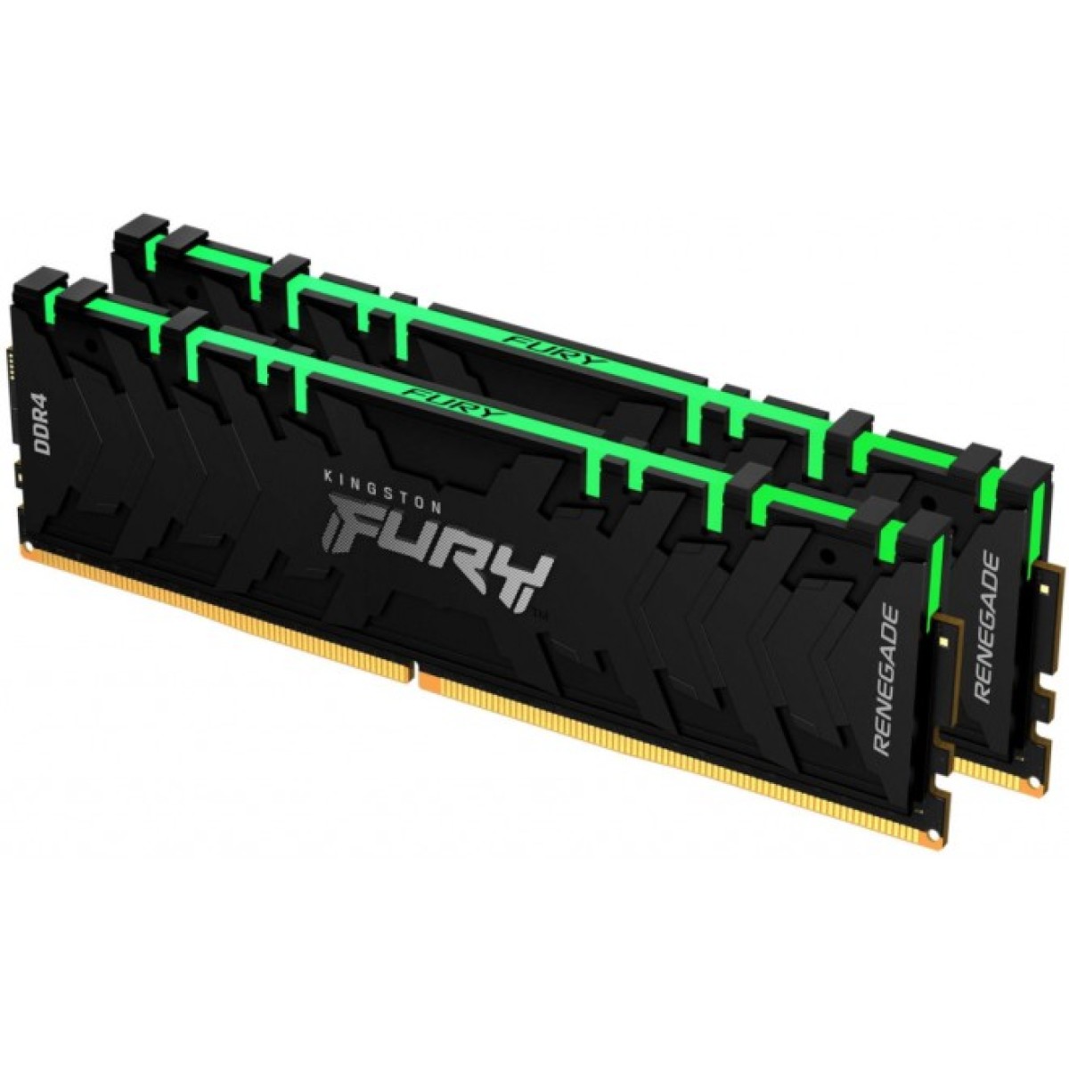 Модуль памяти для компьютера DDR4 16GB (2x8GB) 4266 MHz Renegade RGB Black Kingston Fury (ex.HyperX) (KF442C19RBAK2/16) 98_98.jpg - фото 3