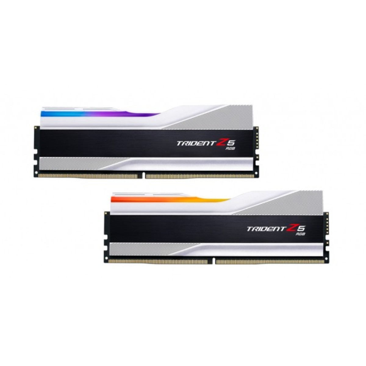 Модуль пам'яті для комп'ютера DDR5 32GB (2x16GB) 6000 MHz Trident Z5 RGB Silver G.Skill (F5-6000J4040F16GX2-TZ5RS) 98_98.jpg - фото 2
